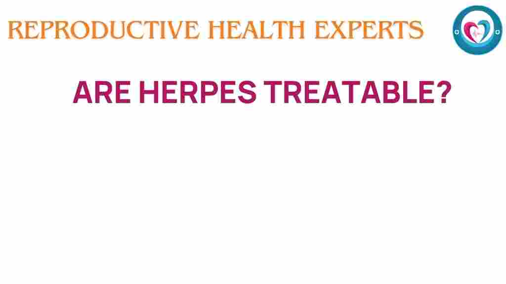 herpes-treatable