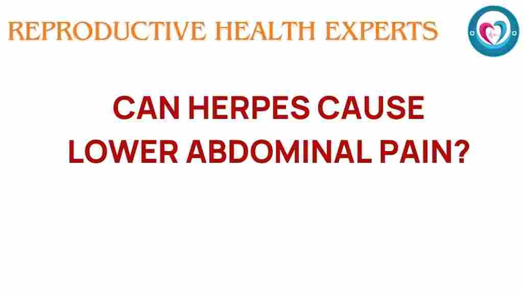 herpes-lower-abdominal-pain