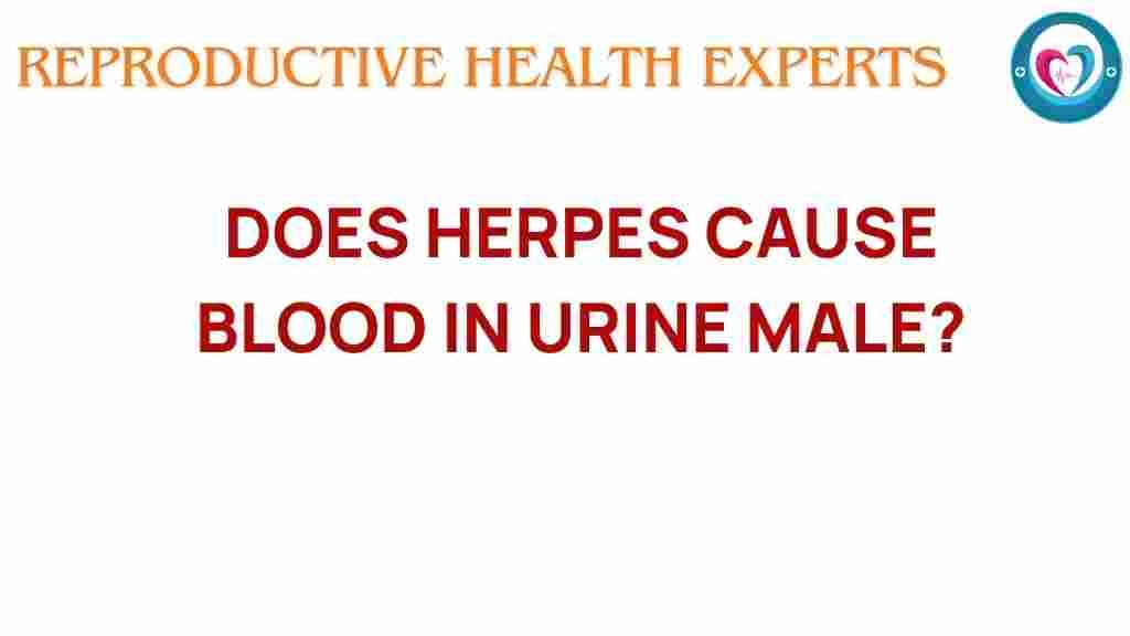 herpes-blood-in-urine-male