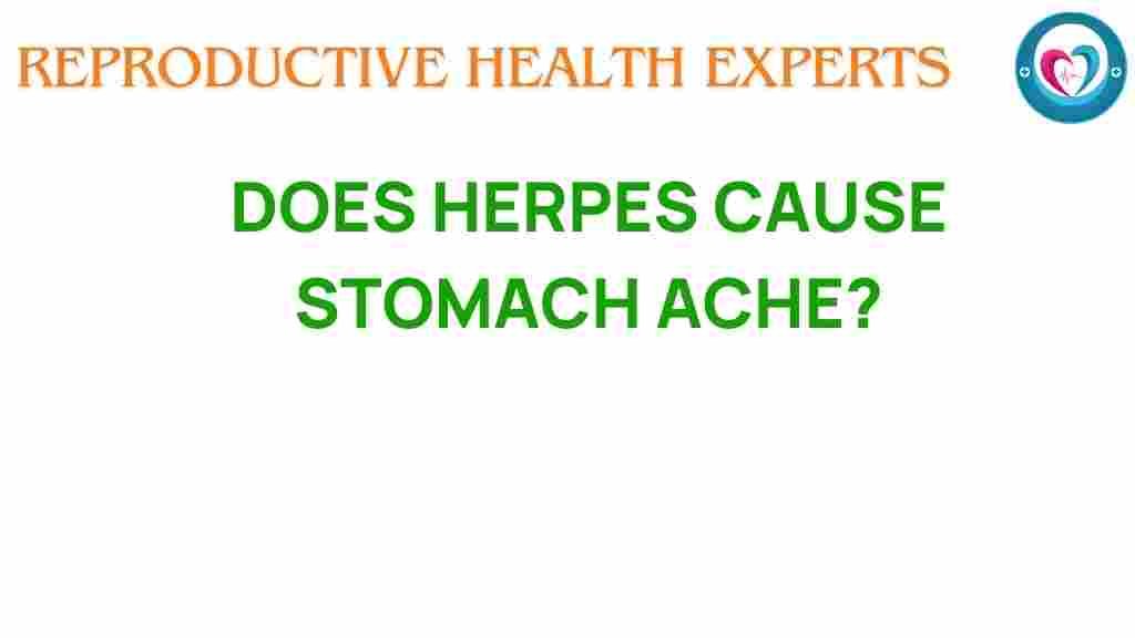 herpes-stomach-pain