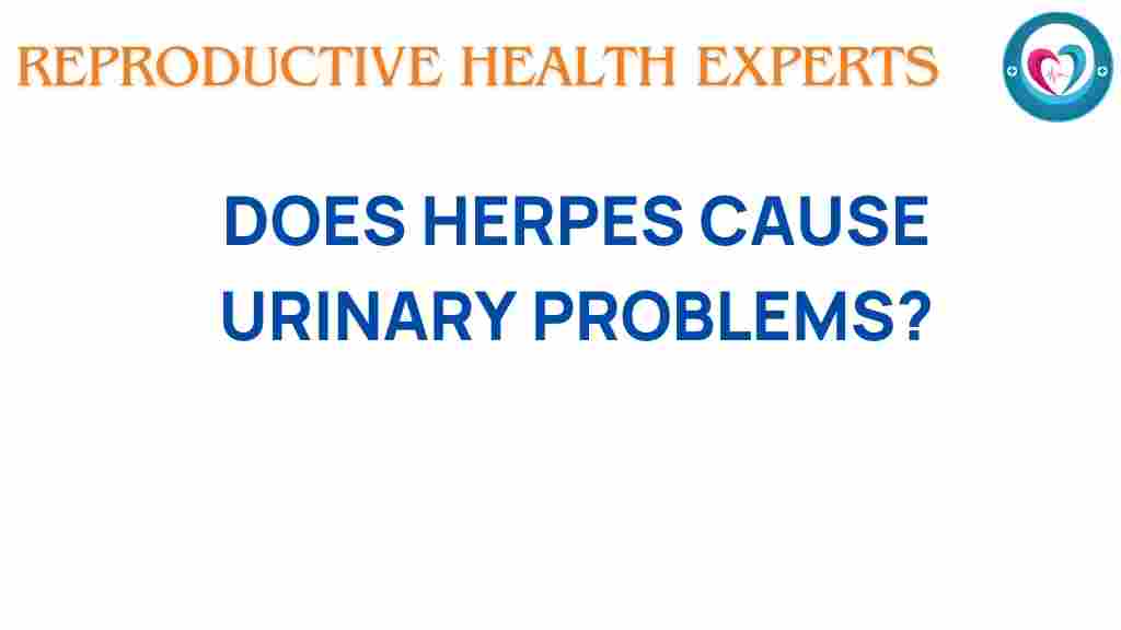 herpes-urinary-problems