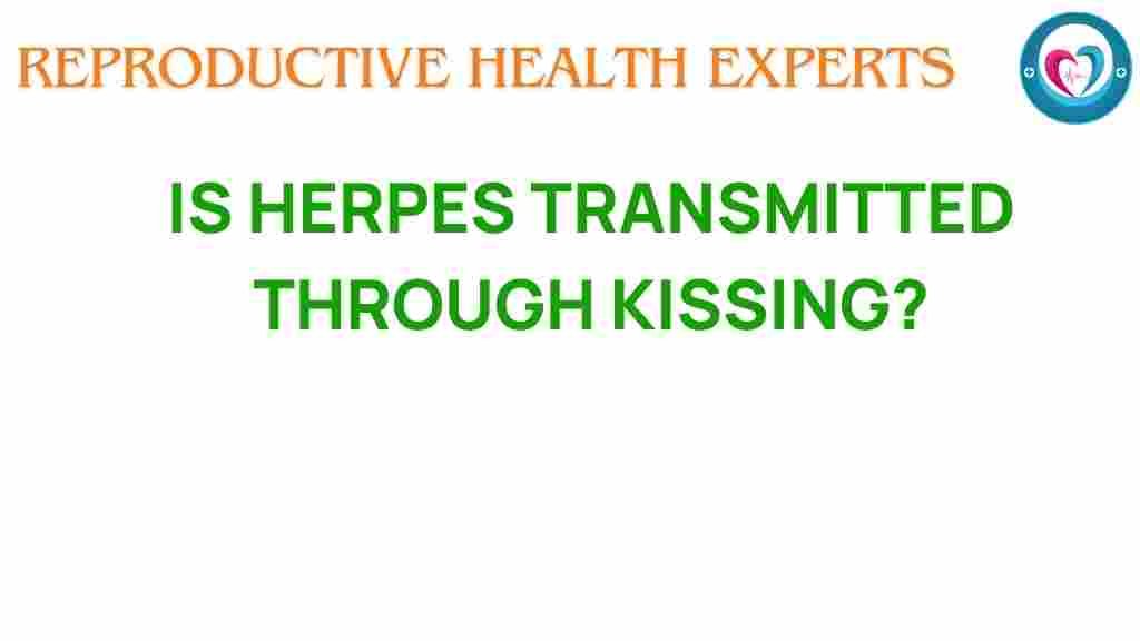 herpes-transmission-kissing